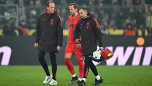 Harry Kane out ‘for the time being’ after hamstring tear