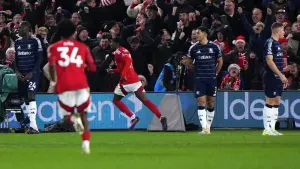 Nottingham Forest stun Aston Villa with late comeback win to climb into top four