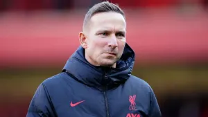 Pepijn Lijnders has been sacked as RB Salzburg boss (Mike Egerton/PA)