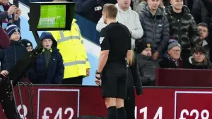 Referees will announce the final decisions after certain VAR checks in this season’s Carabao Cup (David Davies/PA)