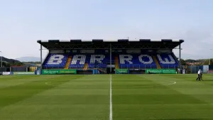 Clarke Oduor’s late equaliser earns Bradford point at Barrow