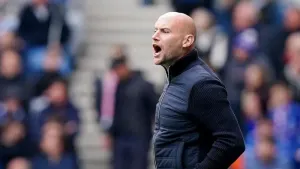 David Gray described the decision to award Ross County two penalties as ‘soft’ (Jane Barlow/PA)