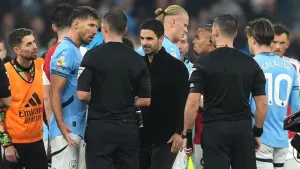 Mikel Arteta says he has moved on from Erling Haaland dispute