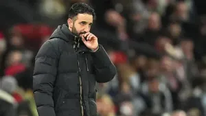 Ruben Amorim has had more time to work with his Manchester United players on the training ground this week (Martin Rickett/P