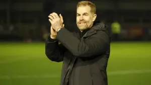 Simon Weaver proud to see Harrogate’s fight in much-needed win at Barrow