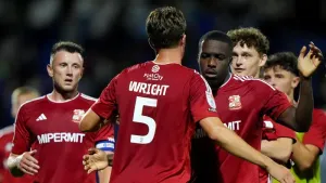 Swindon eight clear of drop zone after win over Barrow