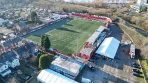 Tom McGlinchey scored a brace as Tamworth eased past Boston (Phil Barnett/PA)