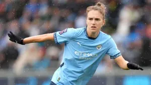 Vivianne Miedema is back available for Manchester City (Martin Rickett/PA)