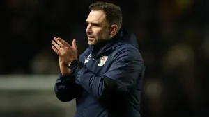John Eustace has left Blackburn to join Derby (Rhianna Chadwick/PA)