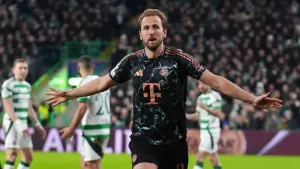 Harry Kane strike gives Bayern Munich one-goal advantage after Celtic first leg