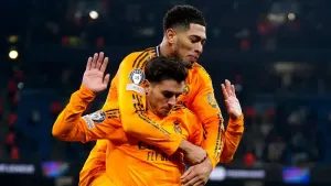 Jude Bellingham’s late strike rocks Man City as Real Madrid take first-leg lead