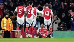 Who are you? Arsenal star Myles Lewis-Skelly makes himself known to the world