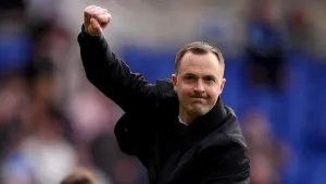 Chris Davies says Alfie May’s goal drought never concerned him