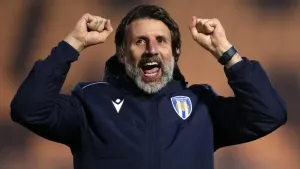 Colchester manager Danny Cowley was delighted with his side’s victory over Mk Dons (Rhianna Chadwick/PA)