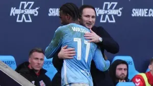 Coventry boss Frank Lampard hails hat-trick hero Haji Wright