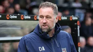 David Artell left with mixed feelings as Grimsby salvage draw at Cheltenham