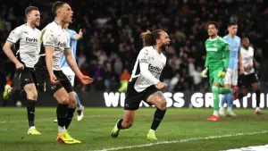 Derby boost survival hopes with win over Coventry on Frank Lampard’s return