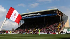 Exeter boss Gary Caldwell sees red in bore draw at Lincoln