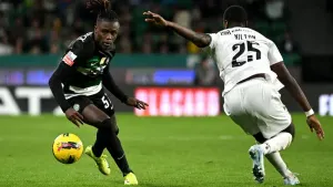 Geovany Quenda (left) has agreed to join Chelsea (Zed Jameson/PA)