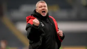 Grant McCann’s side are third in the table (Martin Rickett/PA)