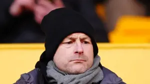 England Under-21 head coach Lee Carsley saw his team lose in Lorient (PA)