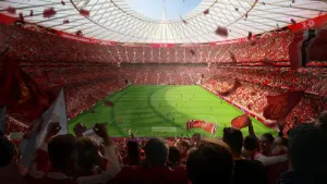Manchester United have revealed plans for a new 100,000-seater stadium to replace Old Trafford (Handout from Foster + Partne