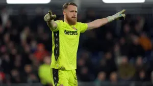 Mark Robins delighted with goalkeeper Viktor Johansson’s response in Stoke win