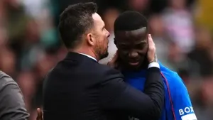Rangers midfielder Mohamed Diomande (right) praises interim boss Barry Ferguson (Andrew Milligan/PA)