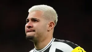 Newcastle midfielder Bruno Guimares hoping for ‘tears of happiness’ at Wembley