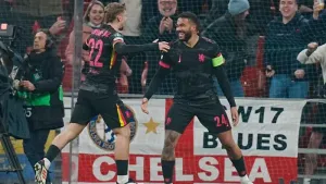 Reece James and Enzo Fernandez goals earn Chelsea first-leg win in Copenhagen
