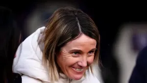 Sonia Bompastor has won her first trophy as Chelsea manager (Mike Egerton/PA)