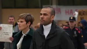 Former Barcelona player Dani Alves has been acquitted on appeal of sexually assaulting a woman (Emilio Morenatti/AP)