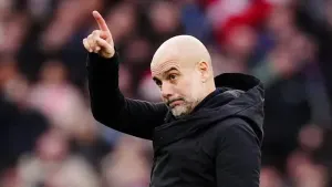 Manchester City manager Pep Guardiola says they have helped raise standards in the Premier League (Mike Egerton/PA)
