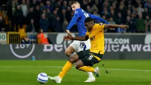 Wolves edge further clear of Premier League relegation zone after Everton draw