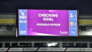 Semi-automated offside technology makes its Premier League debut this weekend (Glyn Kirk/NMC Pool/PA)