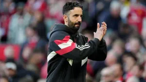 Manchester United manager Ruben Amorim has defended the club’s post-season trip to the Far East (Martin Rickett/PA)