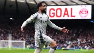 Aberdeen reach Scottish Cup final as Oday Dabbagh sees off Hearts in extra time