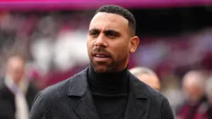 Anton Ferdinand at West Ham’s London Stadium (John Walton/PA)