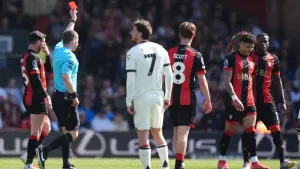 Bournemouth striker Evanilson has Manchester United red card overturned
