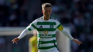 Callum McGregor is set to clinch his 24th major honour (Andrew Milligan/PA)