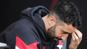 Ruben Amorim reassured Manchester United fans they can eventually regain their superiority over Liverpool (Adam Davy/PA)
