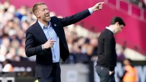 Graham Potter admits West Ham did not deserve more than their Bournemouth draw