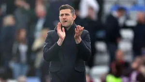 John Mousinho lauds Rob Atkinson after eventful day as Portsmouth and Derby draw