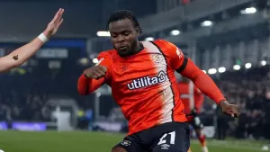 Millenic Alli rescued a late point for Luton (Bradley Collyer/PA)
