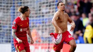 Monday’s briefing: Liverpool close on title and confirm Leicester’s relegation