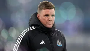 Newcastle boss Eddie Howe back at work after pneumonia
