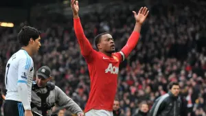 Patrice Evra jokingly called out Luis Suarez for his MMA debut (Martin Rickett/PA)