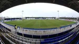 Sam Folarin scores to give Hartlepool a last-gasp win over Ebbsfleet