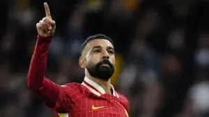 Mohamed Salah has signed a new contract at Liverpool (Nick Potts/PA)