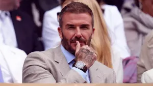 David Beckham turns 50 on Friday (John Walton/PA)